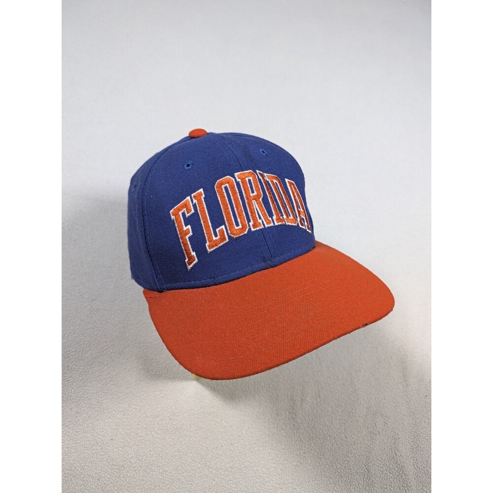 Vintage 90s Florida Gators Starter Arch Hat Cap 100% Wool The Natural Size 6 7/8